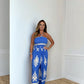 🌸2025 Sommerlicher bedruckter trägerloser Jumpsuit 🌸