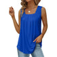 💥Letzter Tag Hot Sale 50% Rabatt💥2025 Ärmelloses T-Shirt mit quadratischem Ausschnitt für Frauen