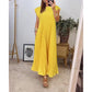 ⏳Begrenzte Zeit 50% Rabatt💥💞Damen Plissee einfaches einfarbiges Kleid
