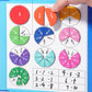 🧩🎨 Magnetisches Bruchpuzzle für Kinder – Entwickelt Feinmotorik & Lernspaß ✨🛡️ Sicher und langlebig für kreative Entdeckungen