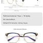 💼Dreifach scharf, einfach brillant: Ihr Büro-Alltag mit TÜV-geprüftem Blaulichtschutz👔Ultra-leichte Anti-Blau-Licht-Lesebrille