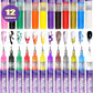 ⏳Limitiertes Sonderangebot⏰Set mit 12 Nail Art Stiften🎨