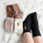 🐮Flauschige Hochlandkuh-Socken
