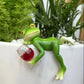 🐸Heißer Verkauf im Frühling und Sommer 🍃Frosch-Blumentopf-Ornamente
