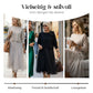🌸Damen zweiteiliges Set: Langarm-Oberteil und ärmelloses Kleid