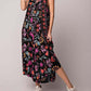 🔥HEISSER VERKAUF💃✨ Vintage Blumenmuster lockerer ärmelloser Jumpsuit