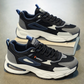 Chunky Plateau-Sneaker für Herren mit atmungsaktivem Mesh