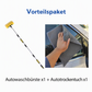 🚗 Ausziehbare Autowaschbürste – 60" langer Stiel, 360° Reinigung! ✨ Höher reichen, smarter schrubben – schonend zum Lack, hart gegen Schmutz! 🧼💦