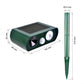 Solarbetriebener Ultraschall-Tiervertreiber für den Außenbereich