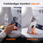 📱 Mini-Aluminium-Handyhalter mit Schlüsselanhänger – klappbarer Tischständer – kompakt, leicht & vielseitig – perfekt für unterwegs, Büro & Reisen – ideal für Videoanrufe, Filme & Lesen