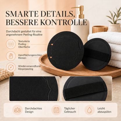 🚿  Zwei zum Preis von einem  Wiederverwendbare Peeling-Pads | Sanft für glatte, frische Haut🧖‍♀️