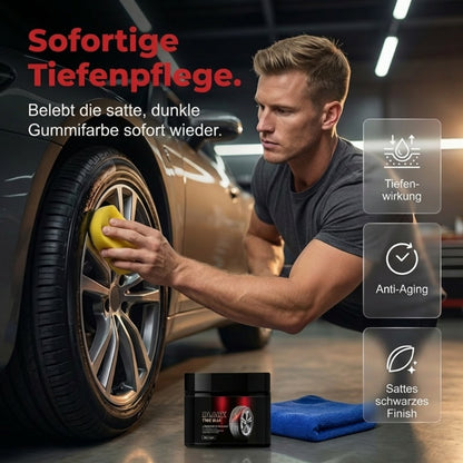 Reifenpflege-Set: Sofortiger Glanz- und Schutzwachs