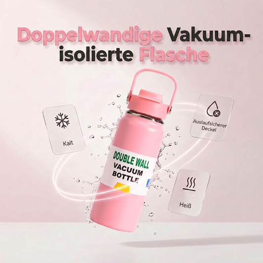 Heiß im Verkauf🔥 Hochwertiger, isolierter Becher aus Edelstahl (Perfekte Wärme- und Kältehaltung)