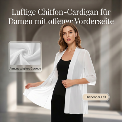 🌟Leichte transparente offene Strickjacke