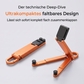 📱 Mini-Aluminium-Handyhalter mit Schlüsselanhänger – klappbarer Tischständer – kompakt, leicht & vielseitig – perfekt für unterwegs, Büro & Reisen – ideal für Videoanrufe, Filme & Lesen