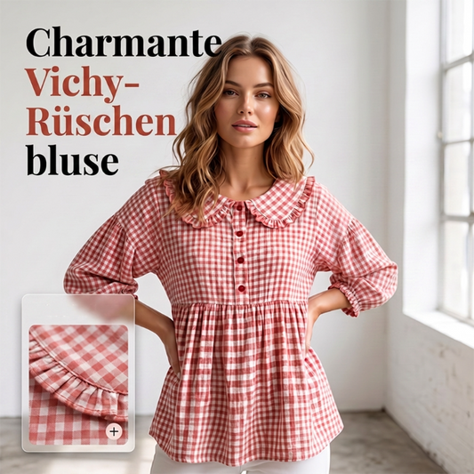 🌟 Der Look, den alle suchen – bei uns 50% günstiger! Lässiges Oberteil mit Karomuster für Damen