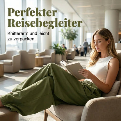 🌸 Weite, plissierte Laternenhose – Jetzt 50% RABATT! ✨🛍️