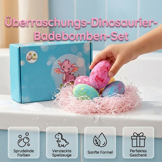 Natürliches Badebomben-Set mit ätherischen Ölen