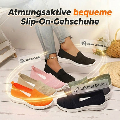 Atmungsaktive Damen-Slipper aus Mesh