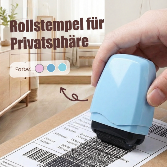 Rollstempel für Privatsphäre – deckt vertrauliche Daten sicher ab📦🛡️