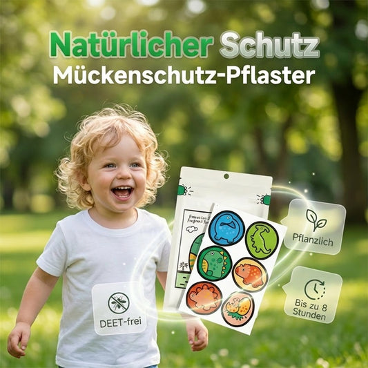 Tragbares Mückenschutzpflaster mit ätherischen Ölen