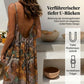 Sommerliches rückenfreies Damen-Maxikleid mit Spaghettiträgern