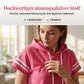 Gestreiftes Damen-Set: Kurzarm-Hoodie & Weitbein-Hose