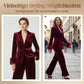 Eleganter schicker Damen-Anzug: Blazer & Hose