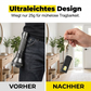 🔦🧲 Mini-Schlüsselanhänger-Taschenlampe – Magnetfuß, USB-C, 3 Modi – hell & immer griffbereit! ✨