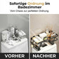Badregal für Spülkasten & Wandmontage