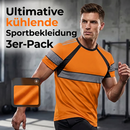 🛡️ 50% Rabatt: Herren Warnschutz T-Shirt | Reflexstreifen & atmungsaktiv für Arbeit & Outdoor