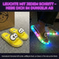 ✨ HALF PRICE DEAL 👣 Cartoon-Hausschuhe mit Leuchteffekt 🧸 super bequem, rutschfest & perfekt für Zuhause 🏡