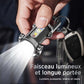 🔦 Wiederaufladbarer Schlüsselanhänger – 300 Lumen, USB-C Ladung & Stoßfestes Design für Sicherheit und EDC ⚡