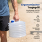 💧BPA-freier Faltwasserbehälter – aus lebensmittelechtem Kunststoff, geruchsneutral & stabil, perfekt für Trinkwasser, Kochen & Outdoor 🏕️