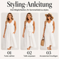 👗Ärmelloses Baumwoll-Leinen-Kleid für Damen