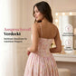 Elegantes Maxikleid mit Korsett-Oberteil und Blumenprint