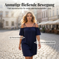 🔥HEISSER VERKAUF 50% RABATT!👗 Elegantes unifarbenes Minikleid für Damen