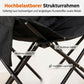 Tragbarer, zusammenklappbarer Moon Chair für Camping und Outdoor-Aktivitäten