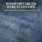 High-Waist Stretch-Jeans für Damen mit geradem Bein