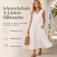 👗Ärmelloses Baumwoll-Leinen-Kleid für Damen