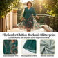 Elegantes Fake-Zweiteiler-Kleid mit Blattprint ✨ Mühelose Eleganz, jederzeit und überall ✨