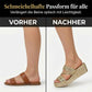 Damen-Plateausandalen mit gewebtem Riemen