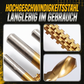 Titanbeschichtete Hochgeschwindigkeitsstahl-Zackenbohrer (6 Stück)