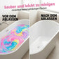 Natürliches Badebomben-Set mit ätherischen Ölen