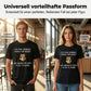 Lustiges Unisex T-Shirt mit Waschbär-Motiv