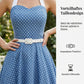 Damen Neckholder-Swingkleid mit Polka Dots im Retro-Look