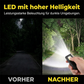 🔦🧲 Mini-Schlüsselanhänger-Taschenlampe – Magnetfuß, USB-C, 3 Modi – hell & immer griffbereit! ✨