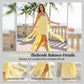 Damen Kleid mit quadratischem Ausschnitt, Spaghettiträgern und Quasten