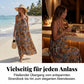 Sommerliches rückenfreies Damen-Maxikleid mit Spaghettiträgern