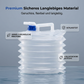 💧BPA-freier Faltwasserbehälter – aus lebensmittelechtem Kunststoff, geruchsneutral & stabil, perfekt für Trinkwasser, Kochen & Outdoor 🏕️